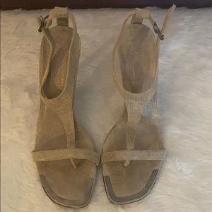 Donald J Pliner size 8.5 ankle strap heels